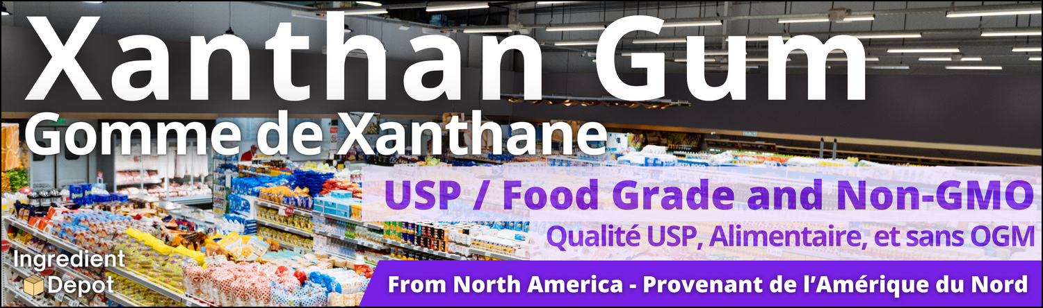 Ingredient Depot - Xanthan Gum (North America) 1 kg to 22.68 kgs