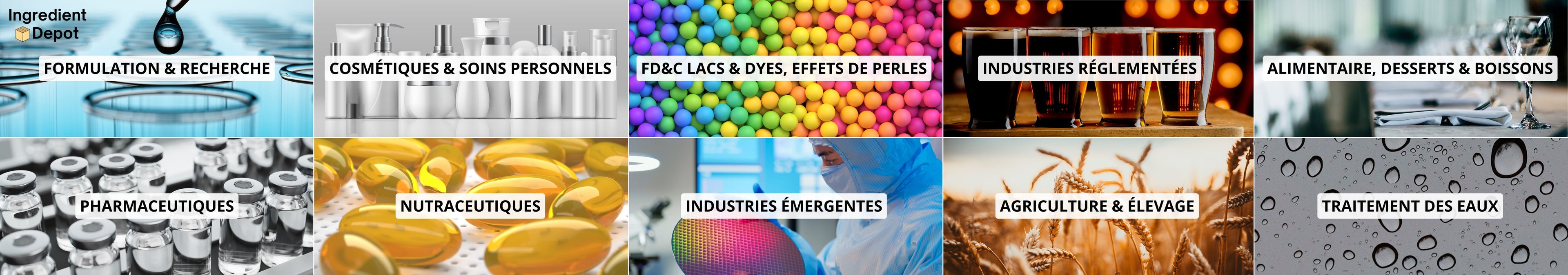 Ingredient Depot Produits Chimiques, Ingrédients, et Matières Premières