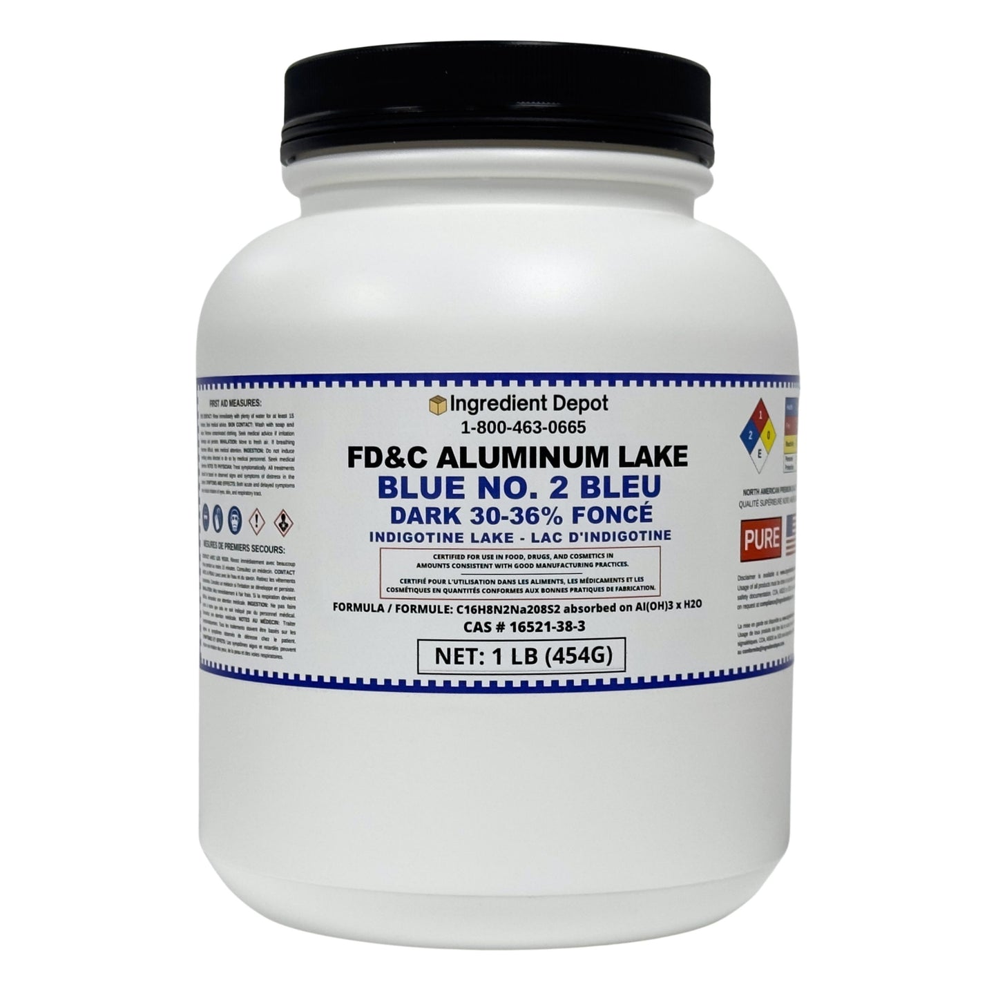 Blue No. 2 FD&C Aluminum Lake Dark (30-36%) Indigotine