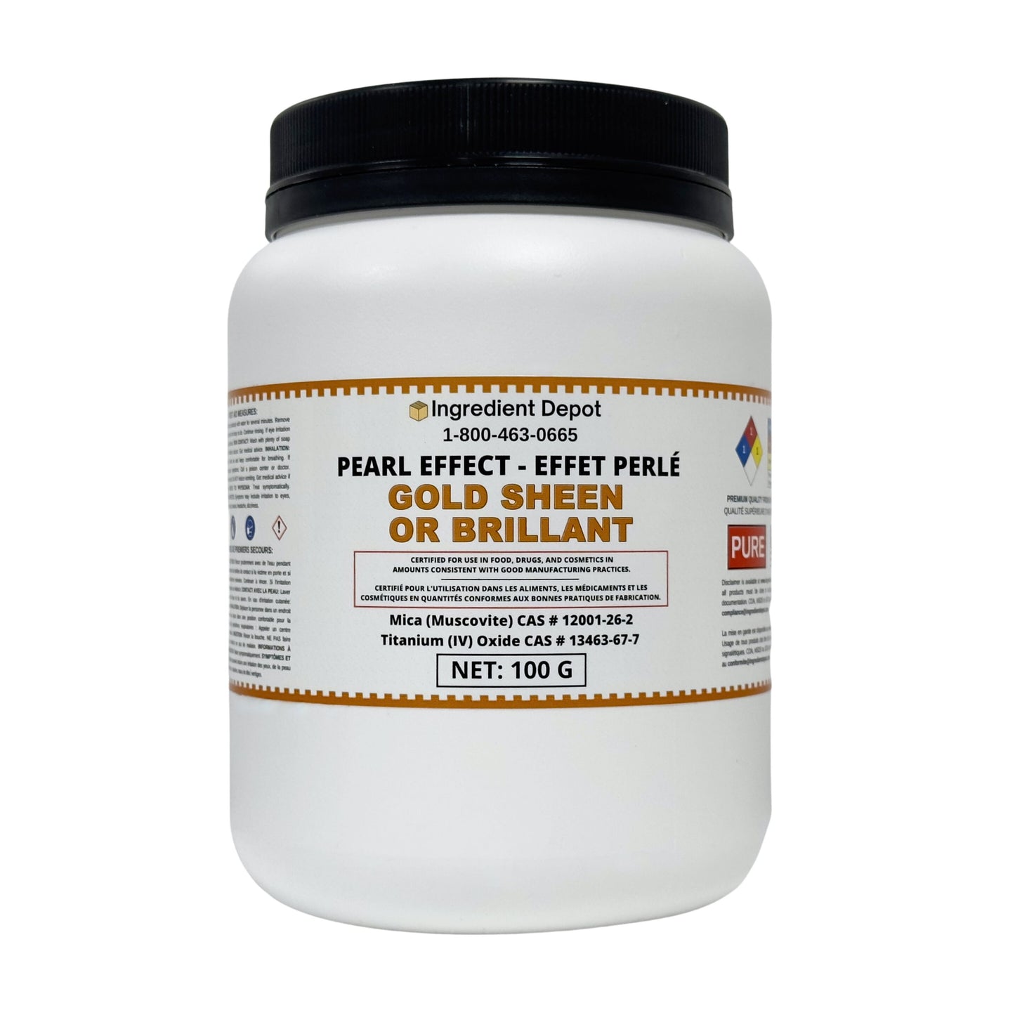 Gold Sheen Pearl Effect Powder 100g