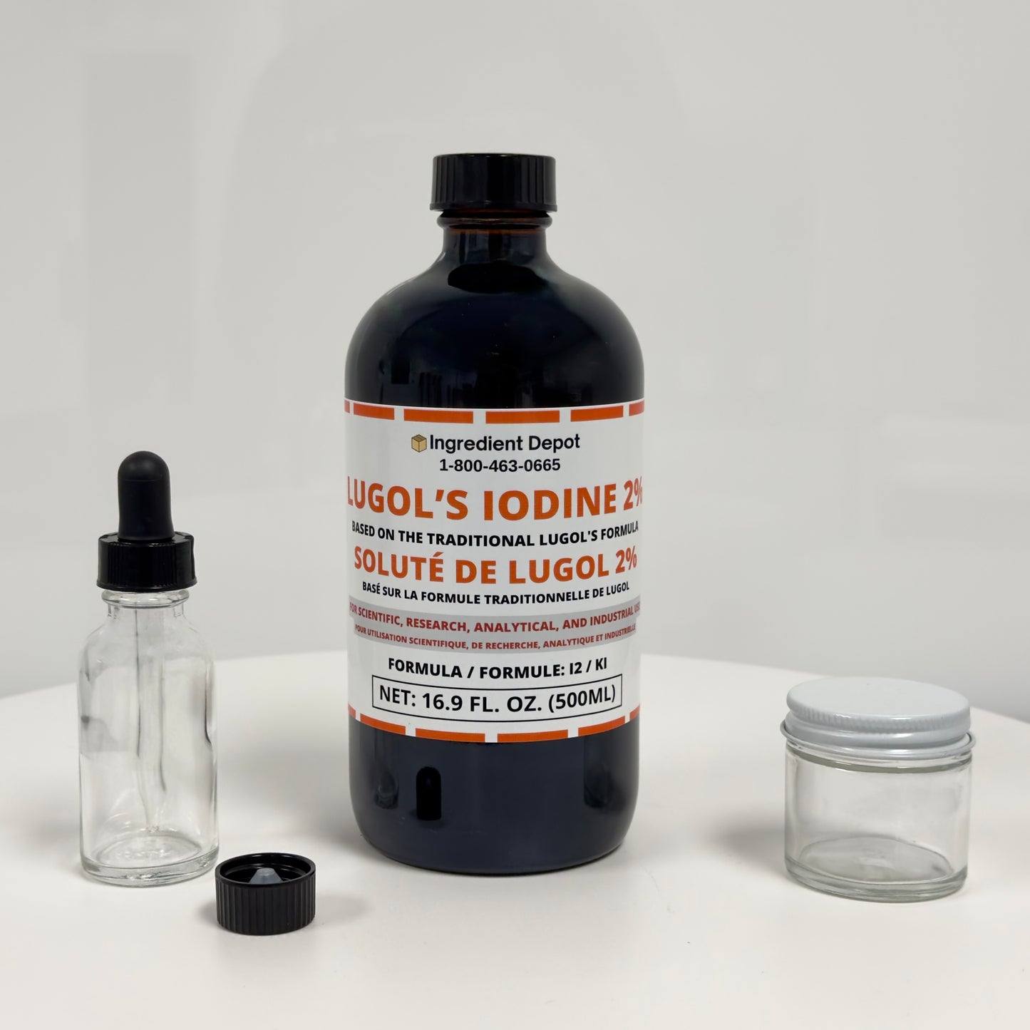 Lugol's Iodine 2% Solution 16.9 fl. oz. (500ml)