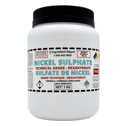 Nickel Sulphate (Sulfate) Hexahydrate 1 kg