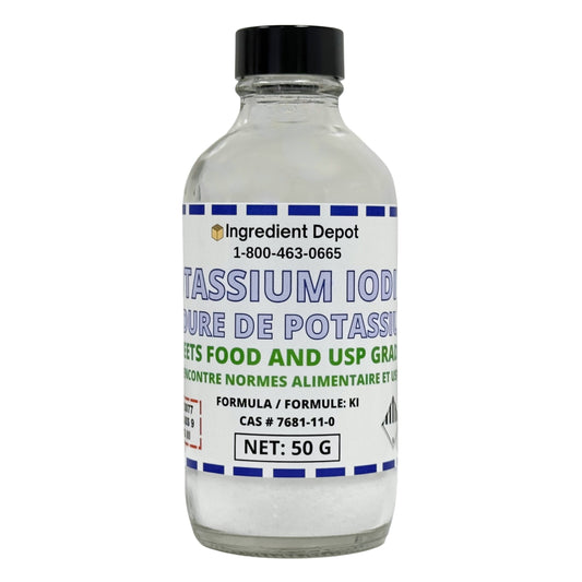 Potassium Iodide +99% USP Grade 50g