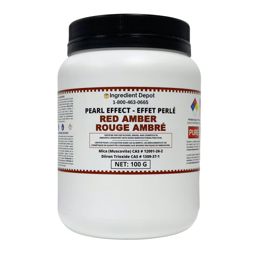 Red Amber Pearl Effect Powder 100g