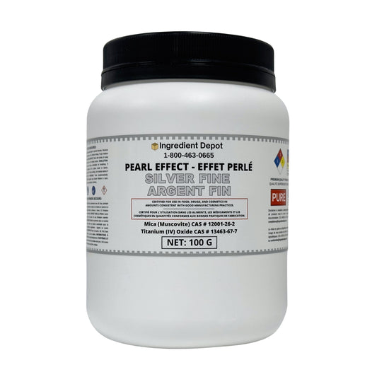 Silver Fine Pearl Effect Powder 100g