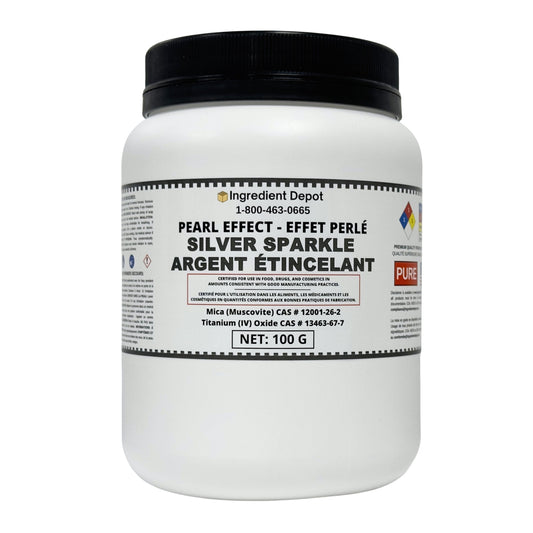 Silver Sparkle Pearl Effect Powder 100g