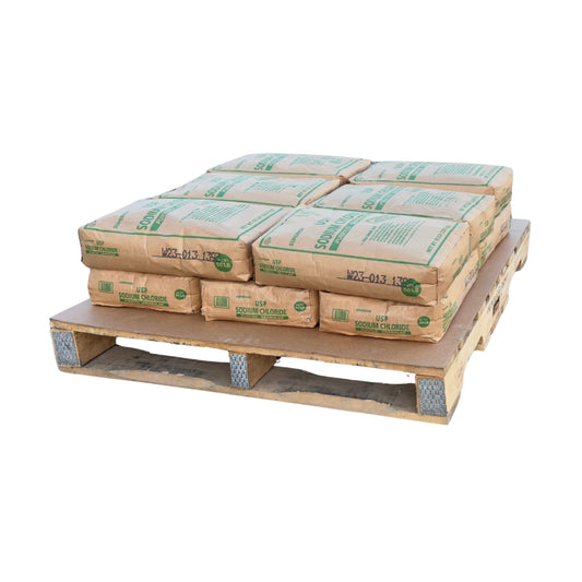 Sodium Chloride Grade Premium Purified USP Grade 12 bags x 22.68 kgs