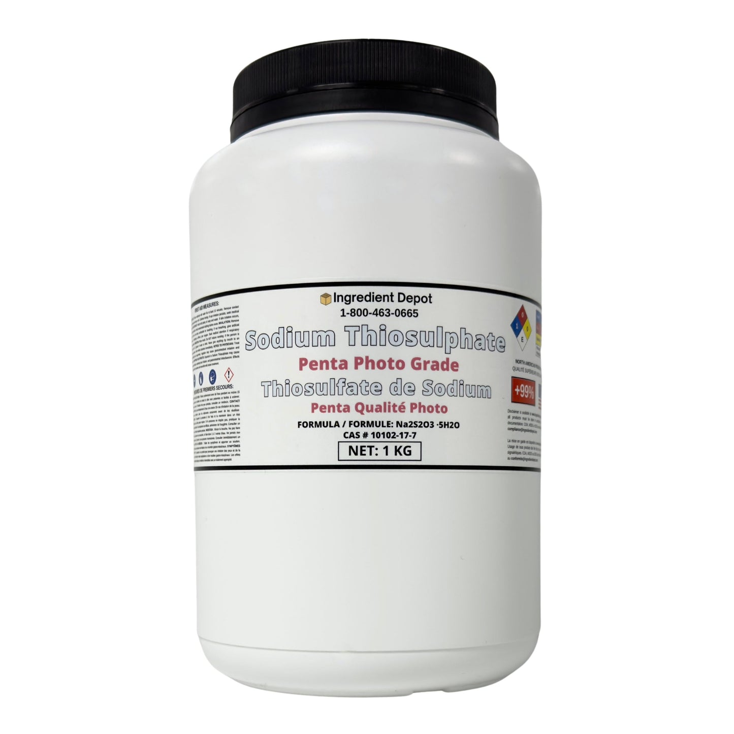 Sodium Thiosulphate (Thiosulfate) Penta Photo 1 kg