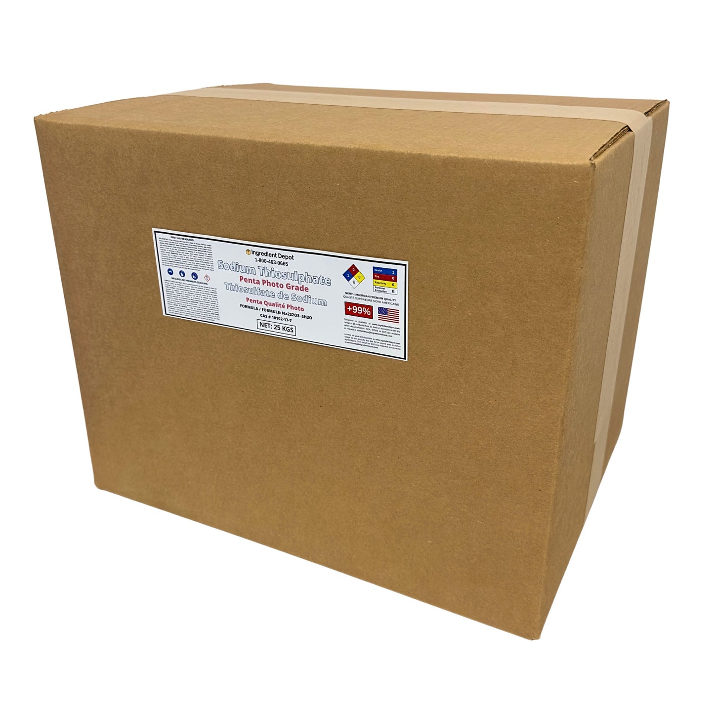 Sodium Thiosulphate (Thiosulfate) Penta Photo 25 kgs