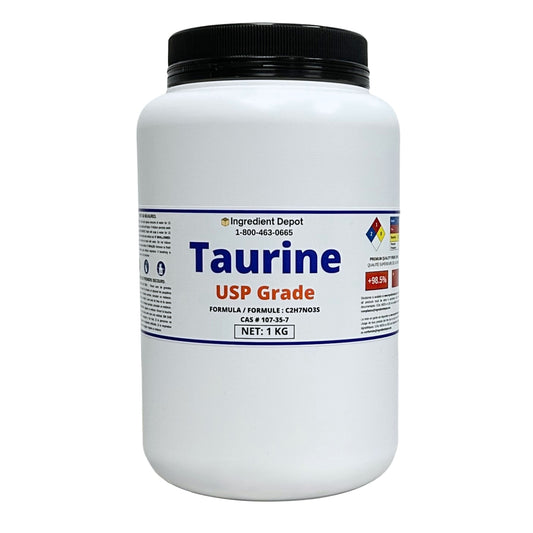 Taurine Powder 1 kg - IngredientDepot.com
