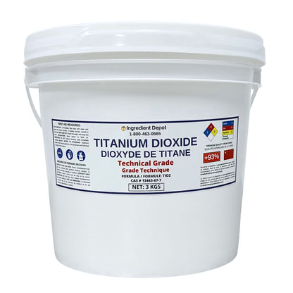Titanium Dioxide Technical Grade 3 kgs - IngredientDepot.com