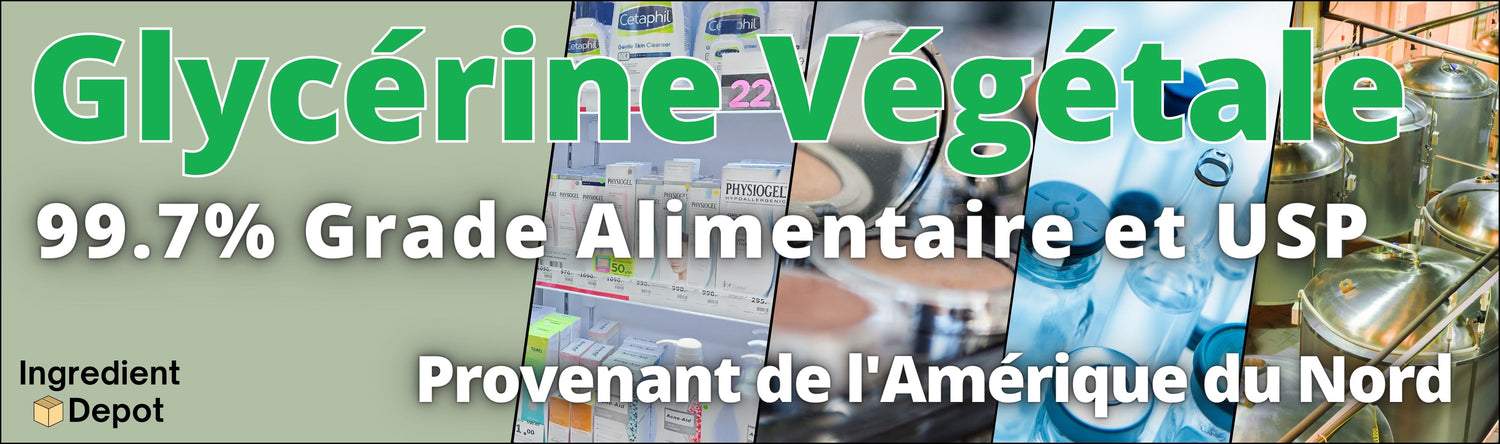 Ingredient Depot Végétale Glycérine 99.7 Grade USP