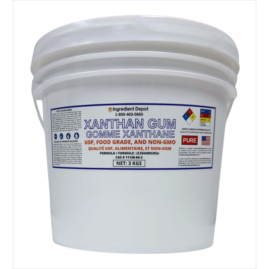 Xanthan Gum Food Grade Non-GMO (North America) 3 kgs