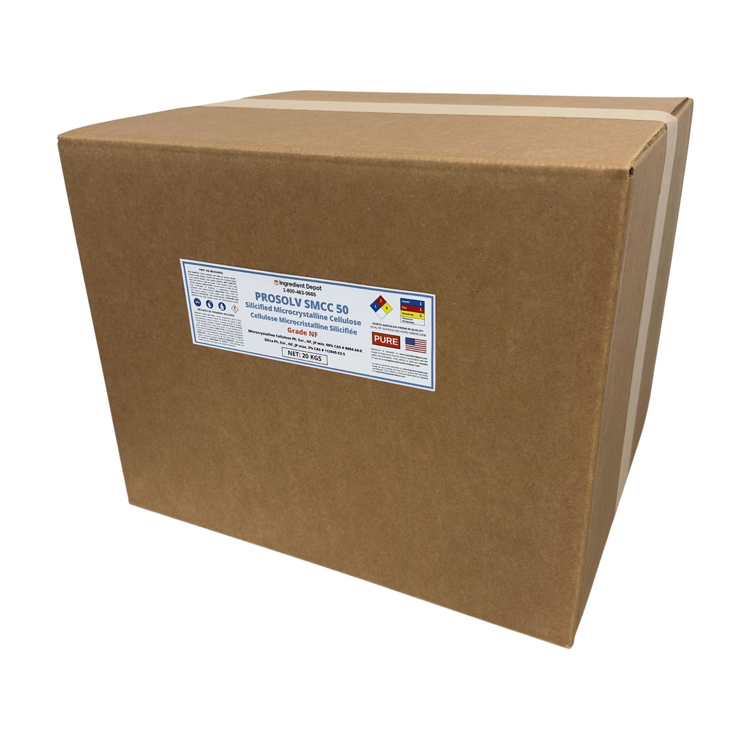 SMCC PROSOLV 50 Silicified Microcrystalline Cellulose 20 kgs