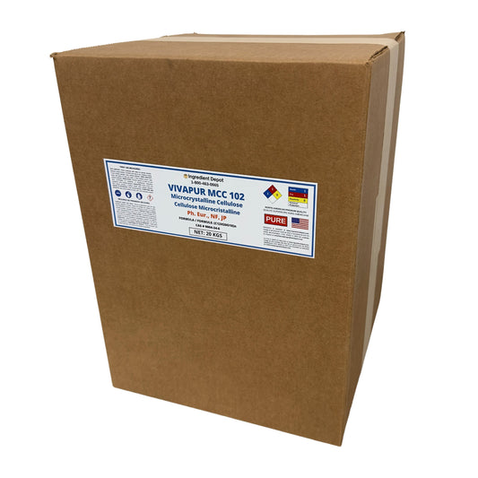VIVAPUR MCC HQ 102 Cellulose Microcristalline Haute Qualité 20 kgs