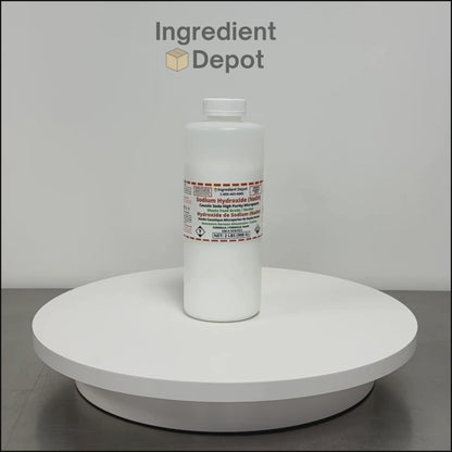 Sodium Hydroxide (NaOH or Caustic Soda) Micropearls Jar Video