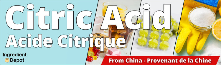 Ingredient Depot Citric Acid Food and USP Grade China