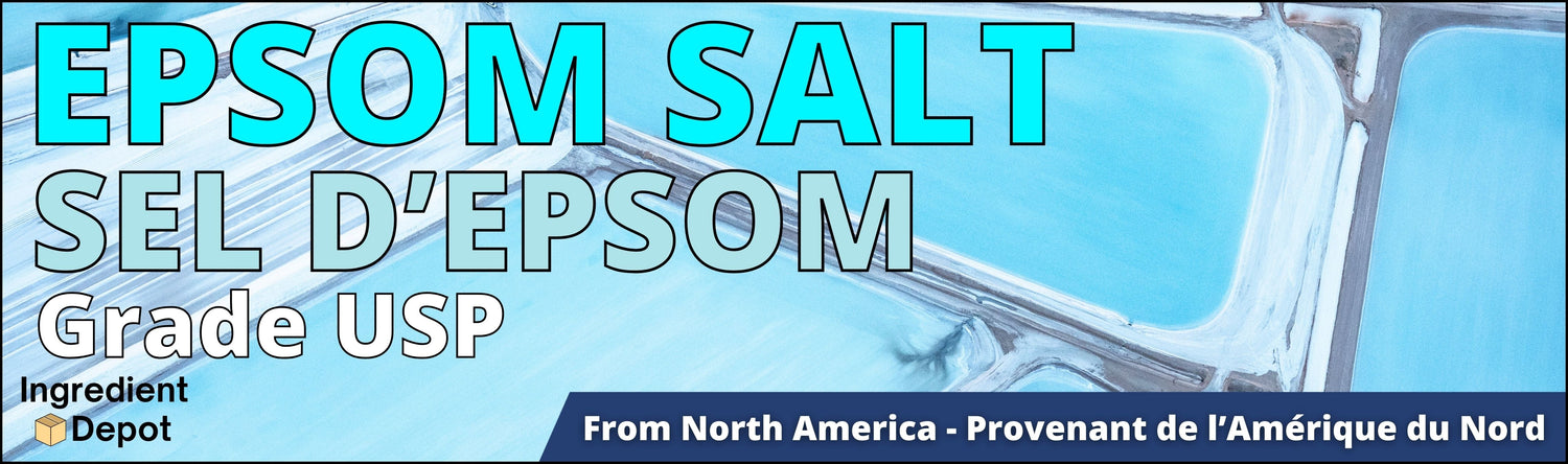 Epsom Salt Creations from Wellness and Gardening - Ingredient Depot