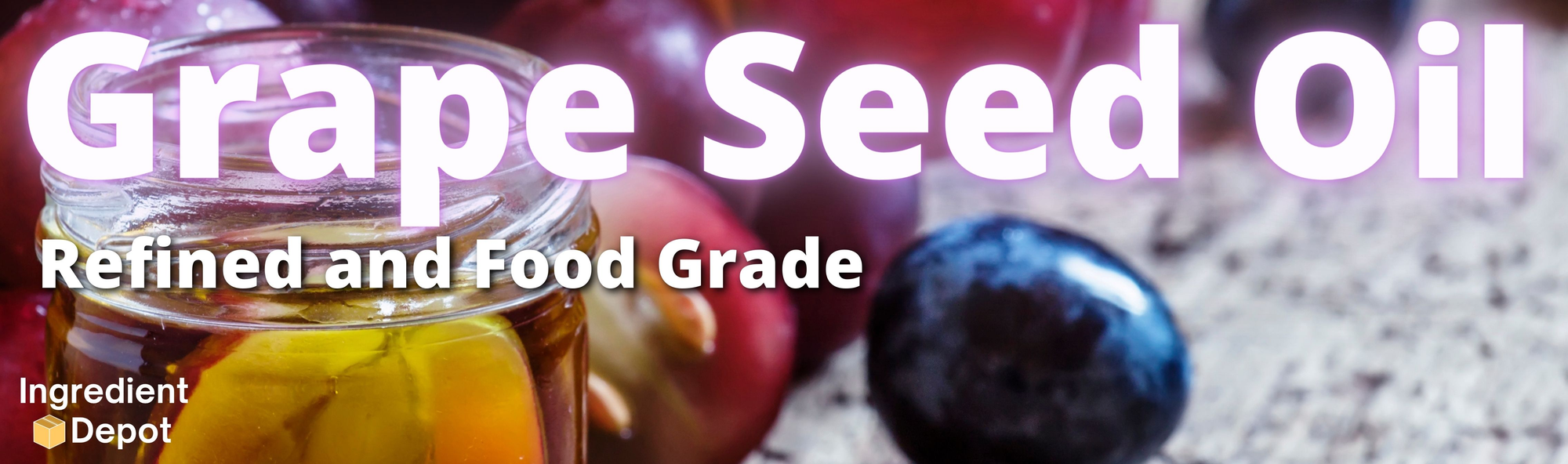Ingredient Depot Grape Seed Oil Refined Food Grade