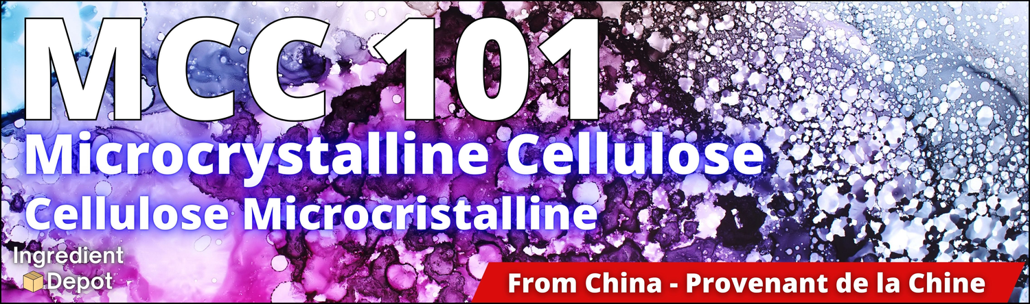 Ingredient Depot MCC 101 Microcrystalline Cellulose from China