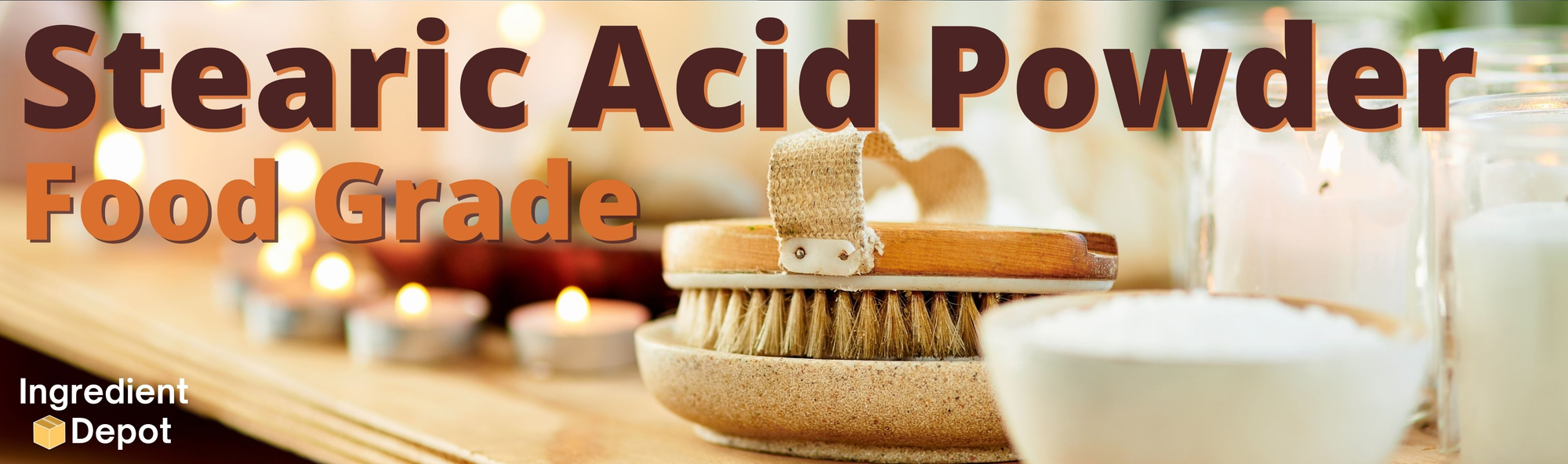 Ingredient Depot Stearic Acid Food Grade