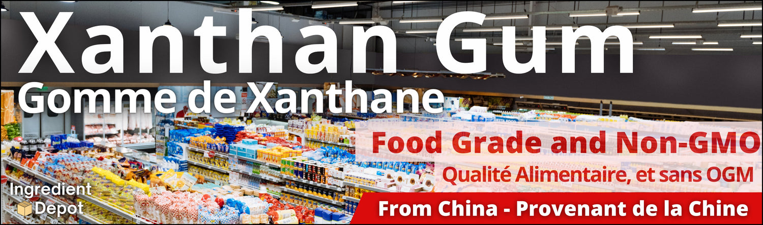 Xanthan Gum Food Grade and Non-GMO - Available in 4 Formats