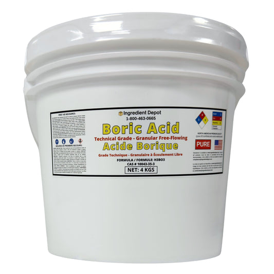 Boric Acid Technical Grade & Granular Free-Flowing 4 kgs