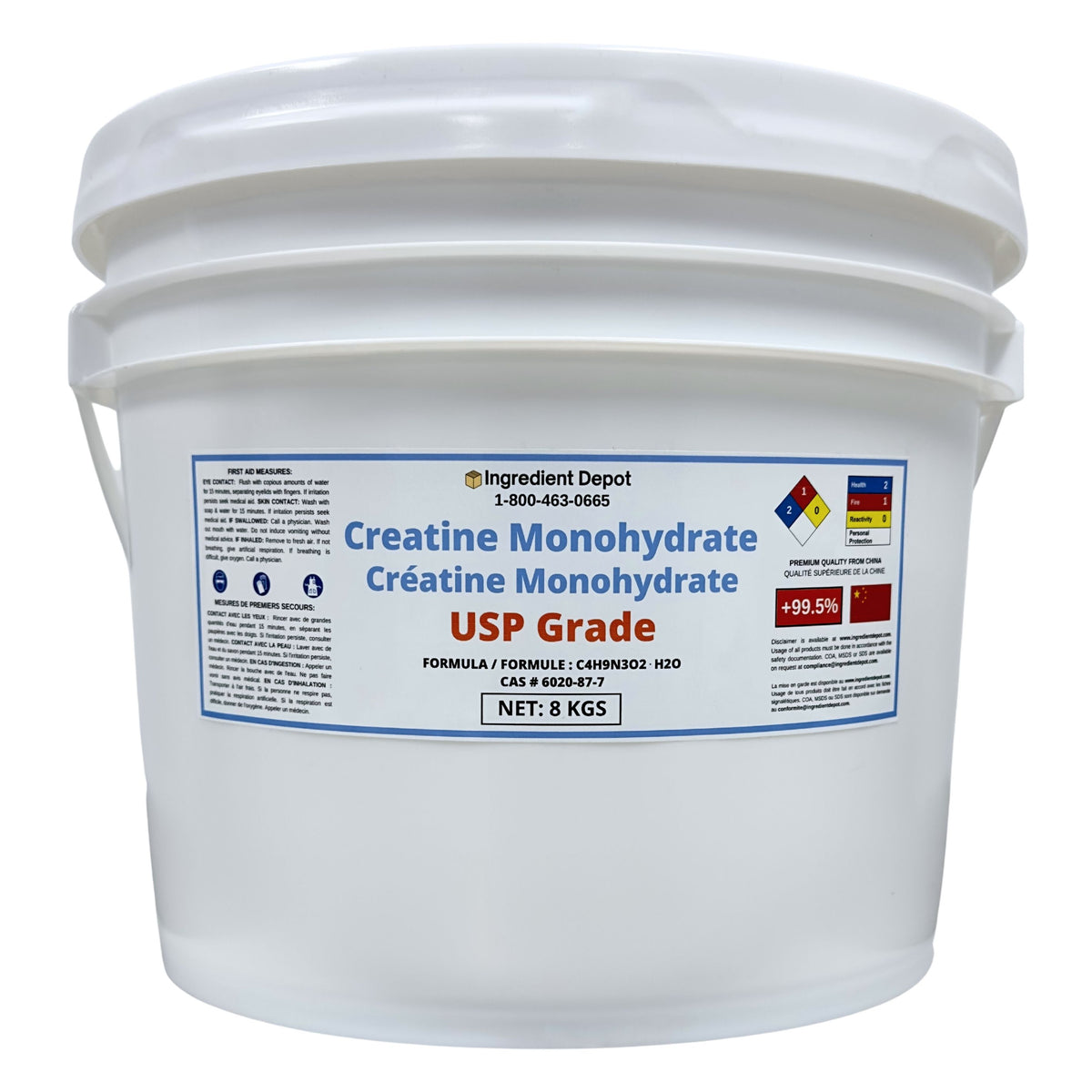 Creatine Monohydrate USP Grade 8 kgs