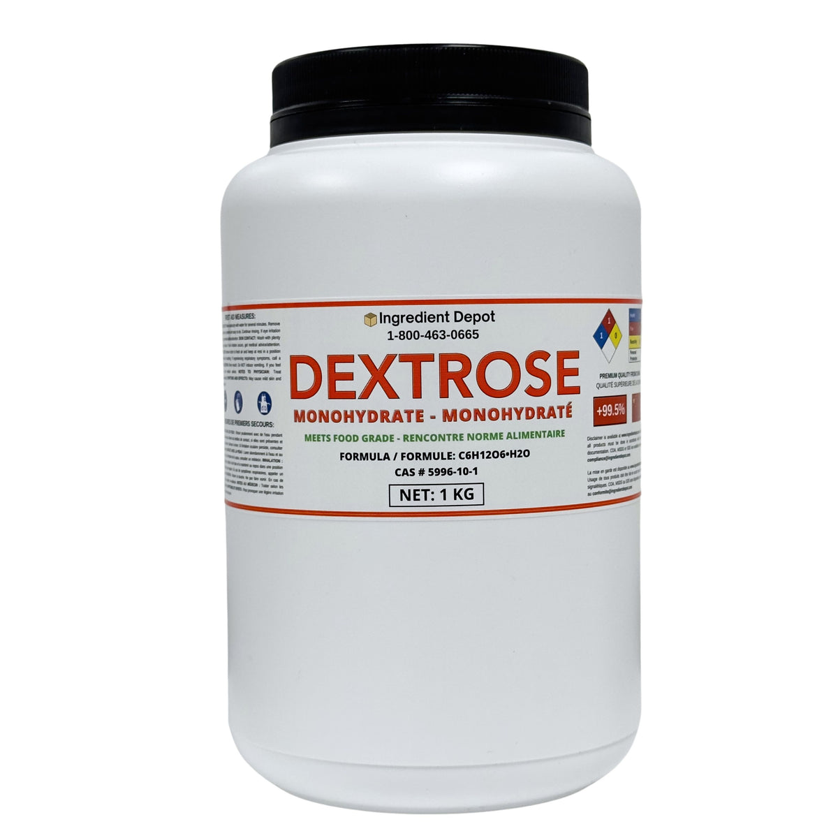 Dextrose Monohydrate, Food Grade 1 kg