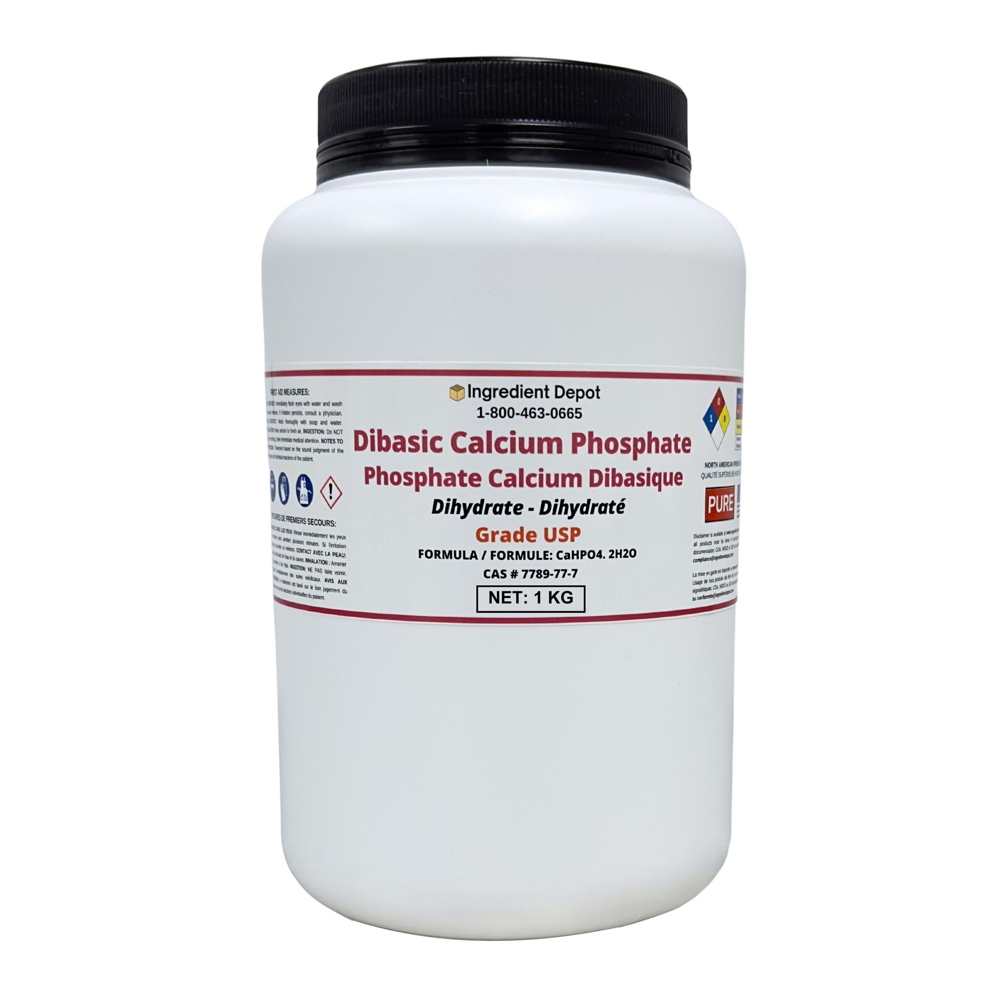 Dibasic Calcium Phosphate Dihydrate 1 kg