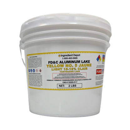 Yellow No. 5 FD&C Aluminum Lake Light (15-18%) Tartrazine