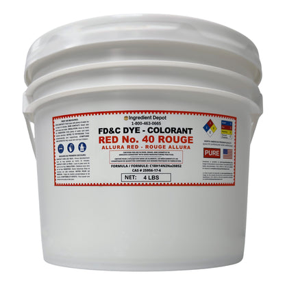 Red No. 40 FD&C Dye (Allura Red) 4 lbs