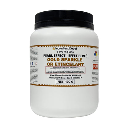 Gold Sparkle Pearl Effect Powder