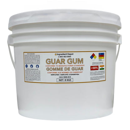 Guar Gum Powder 8 kgs - IngredientDepot.com