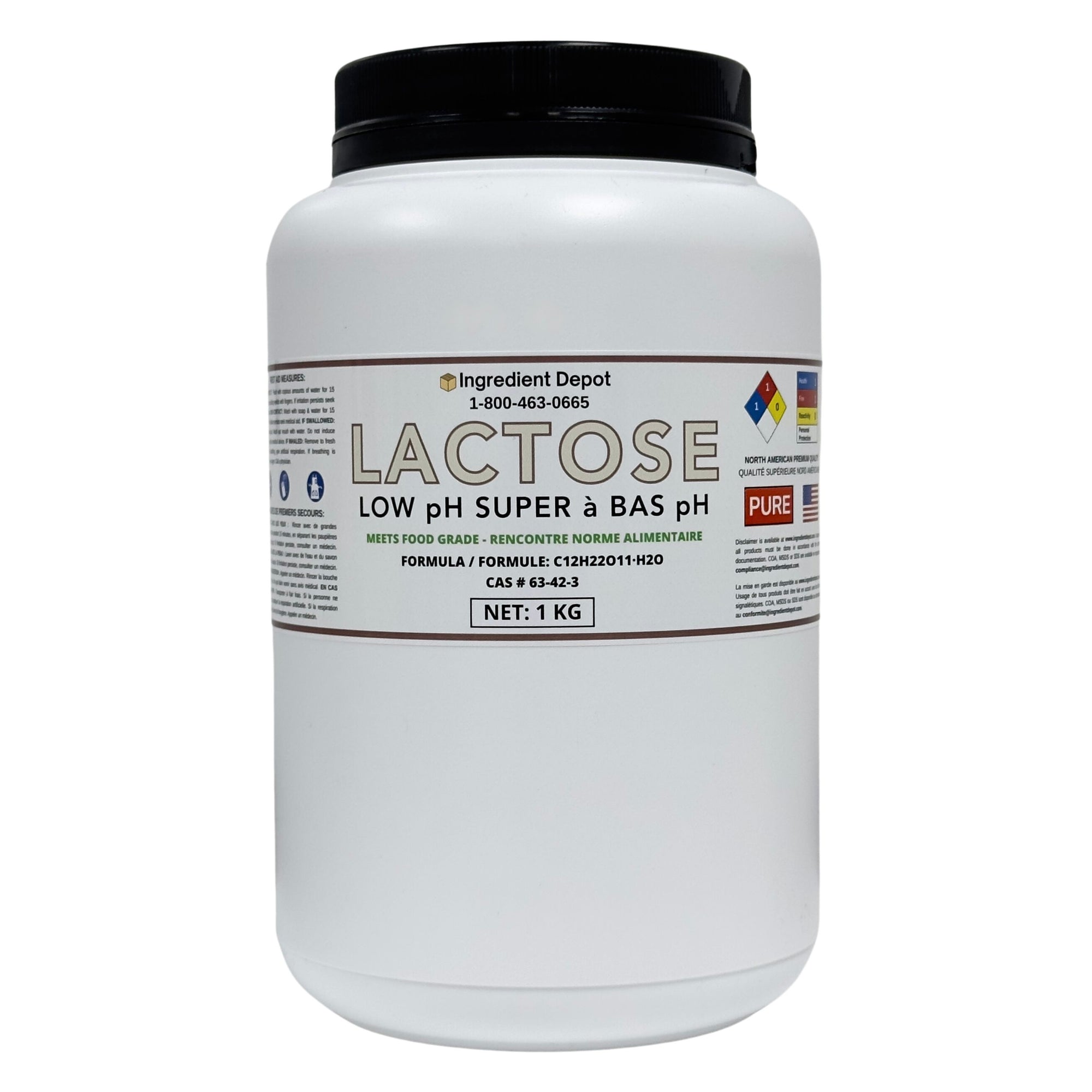 Lactose Super, Low pH, Food Grade 1 kg