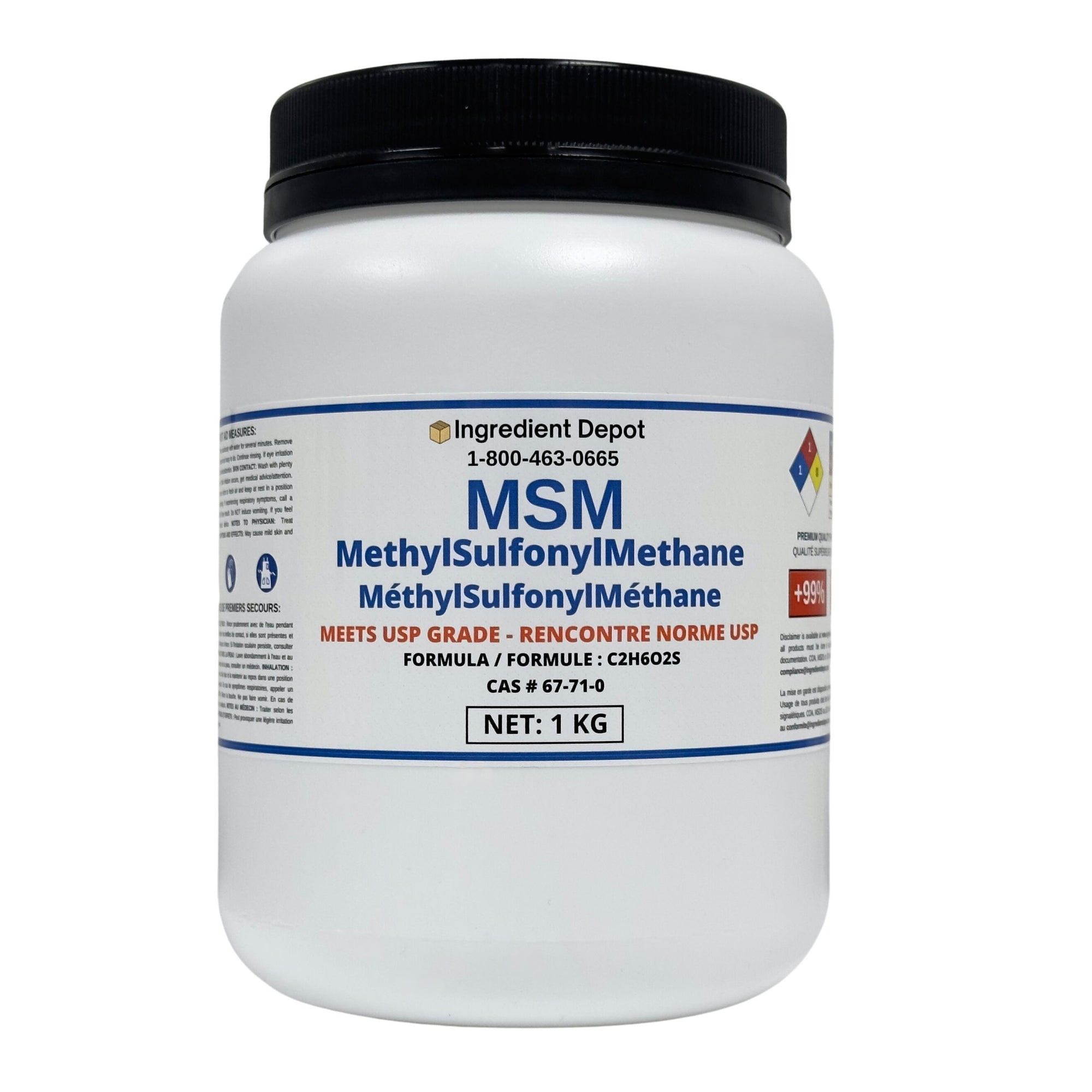 MSM Methylsulfonylmethane 1 kg
