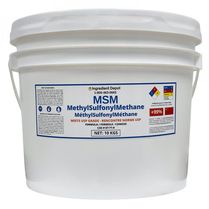 MSM Methylsulfonylmethane 10 kgs - IngredientDepot.com