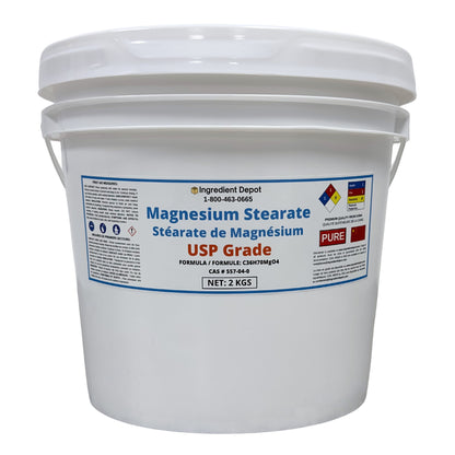 Magnesium Stearate USP Grade 2 kgs - IngredientDepot.com