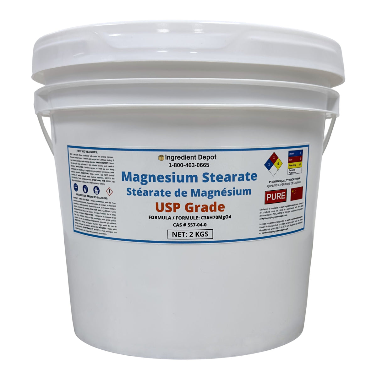 Magnesium Stearate USP Grade 2 kgs