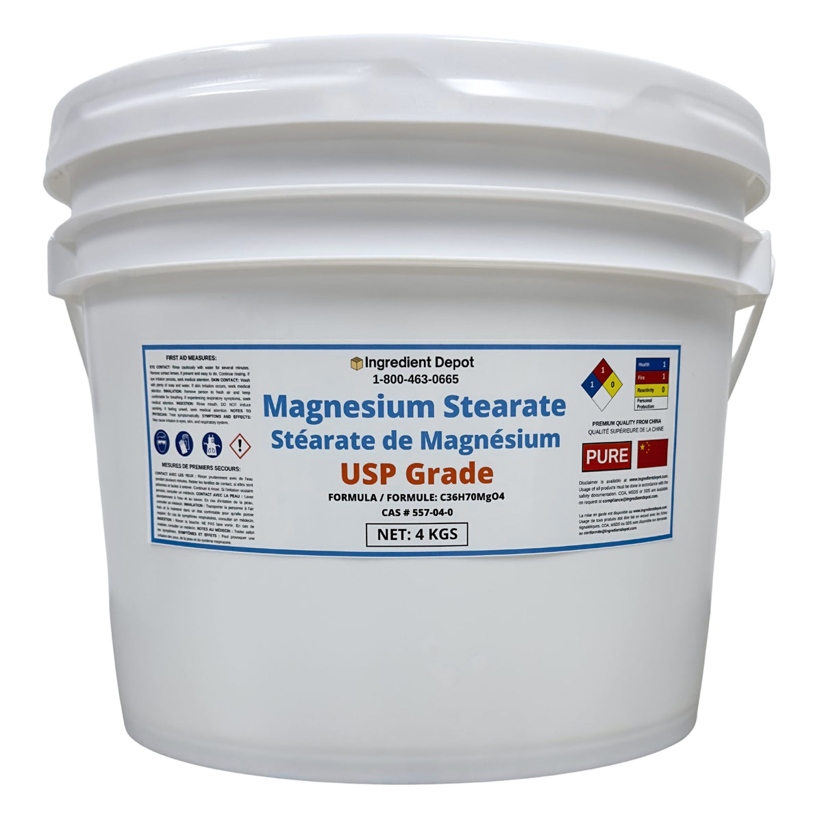 Magnesium Stearate USP Grade 4 kgs