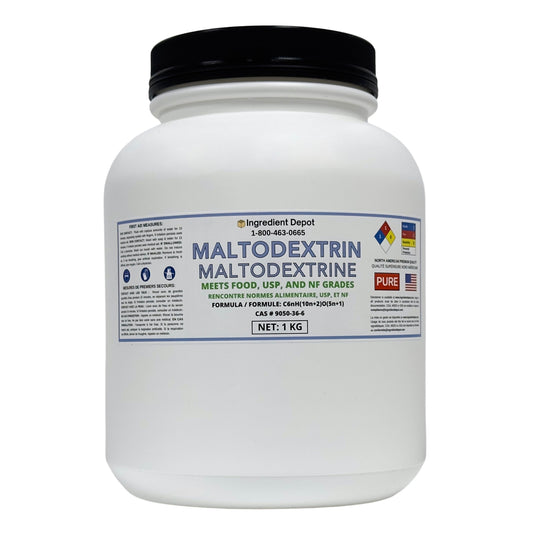 Maltodextrin, Food, USP and NF Grade 1 kg - IngredientDepot.com