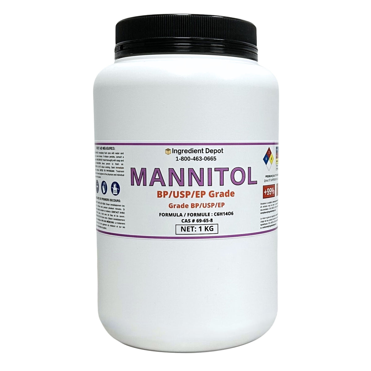 Mannitol BP/USP/EP Grade 1 kg