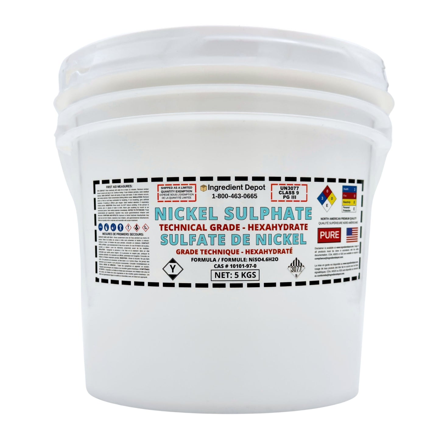 Nickel Sulphate (Sulfate) Hexahydrate