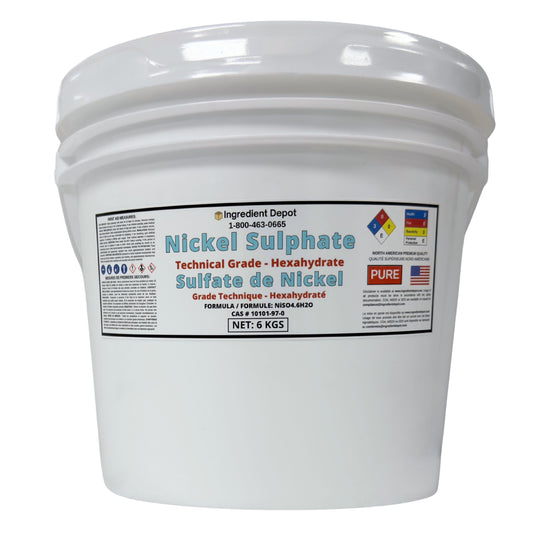 Nickel Sulphate (Sulfate) Hexahydrate 6 kgs