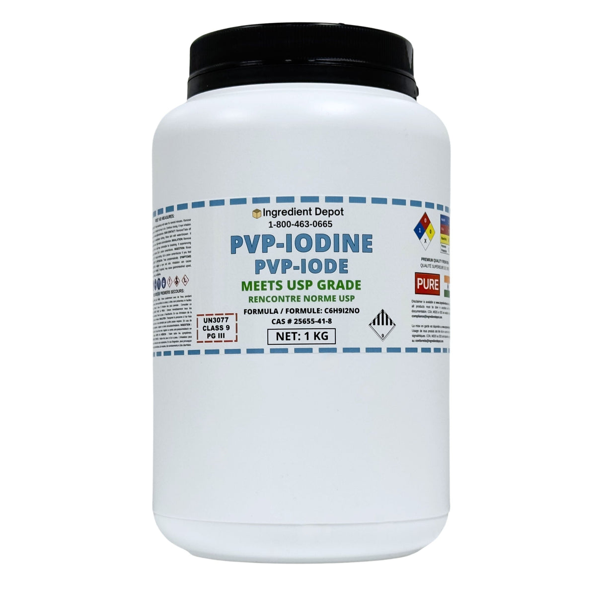 PVP-Iodine (PVP-I, Povidone-Iodine) 1 kg