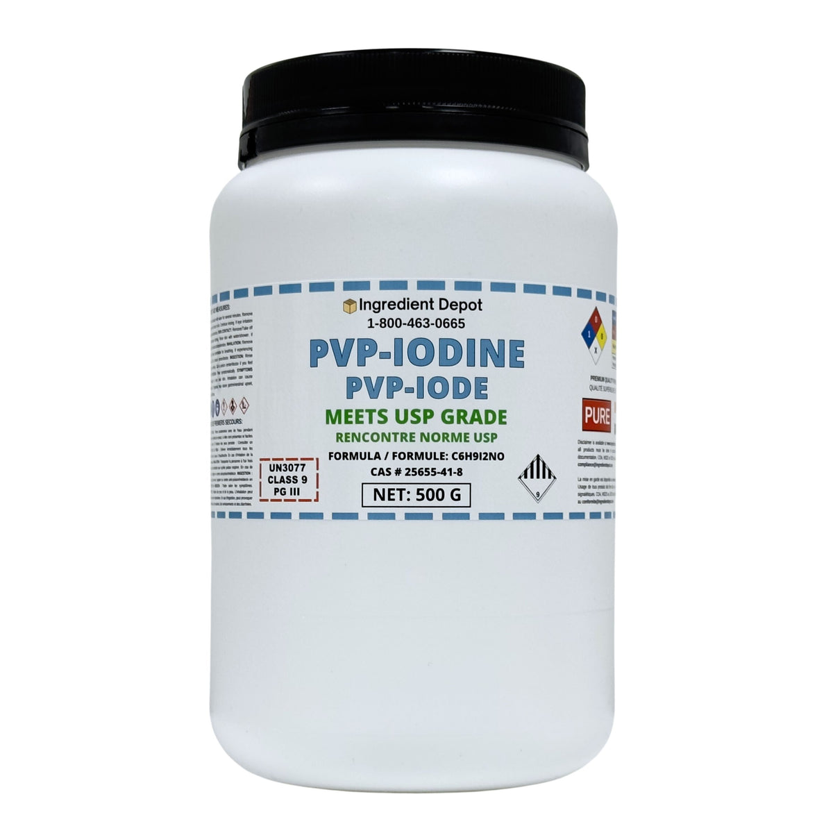 PVP-Iodine (PVP-I, Povidone-Iodine) 500g