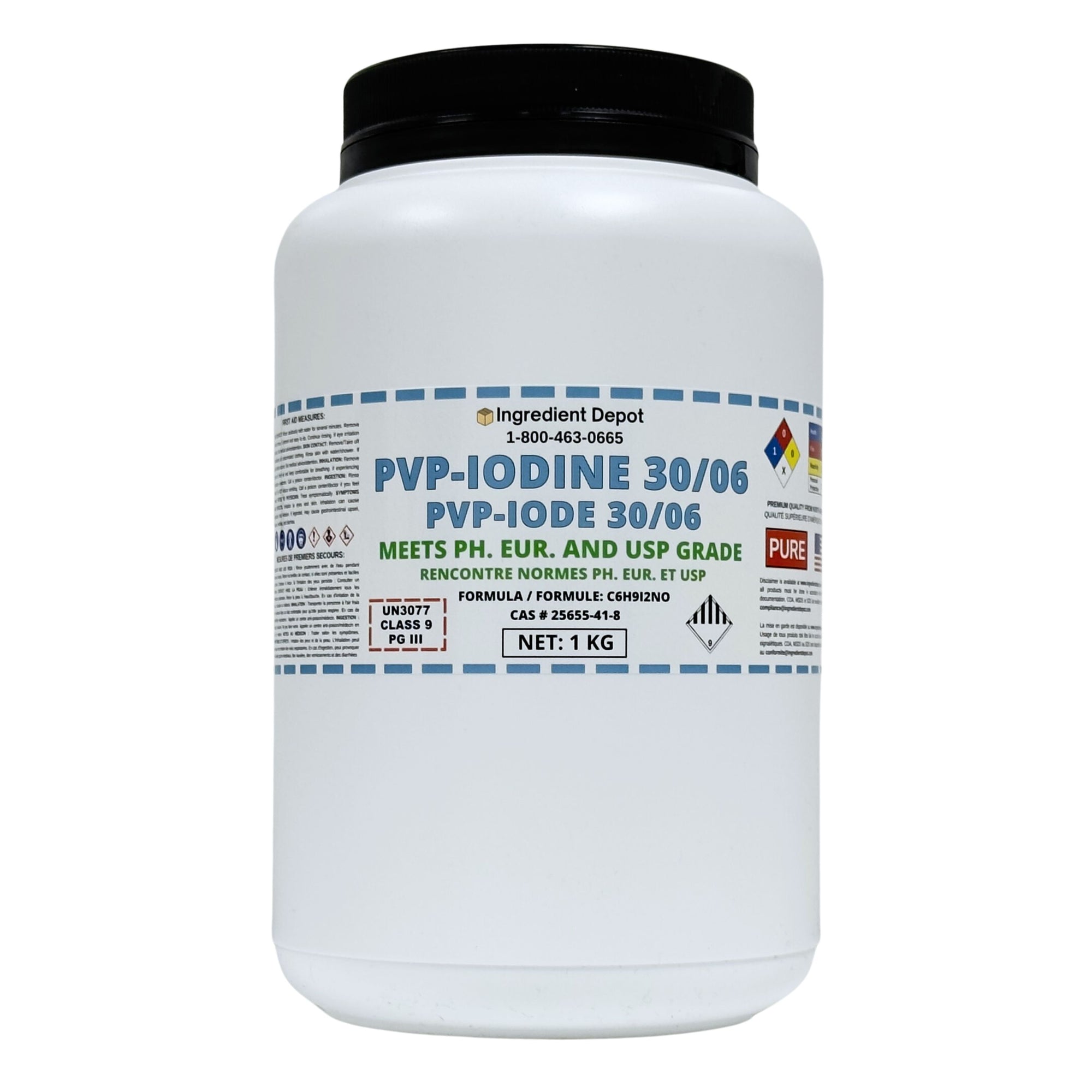 PVP-Iodine 30/06 (PVP-I, Povidone-Iodine) 1 kg