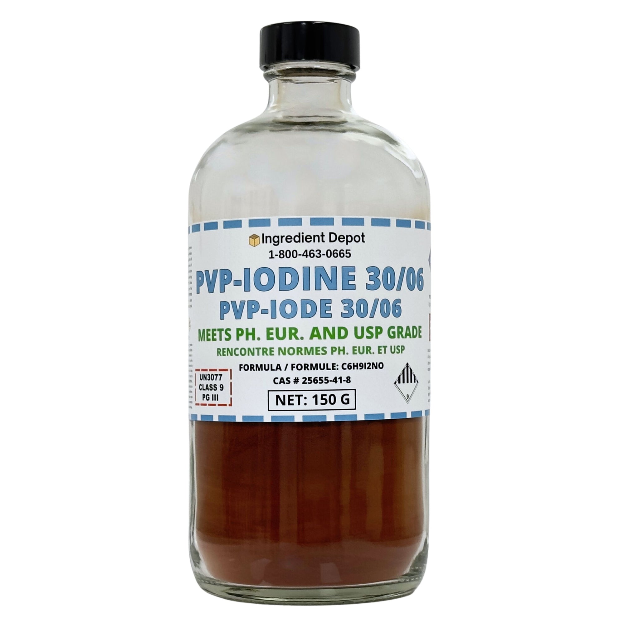 PVP-Iodine 30/06 (PVP-I, Povidone-Iodine) 150g