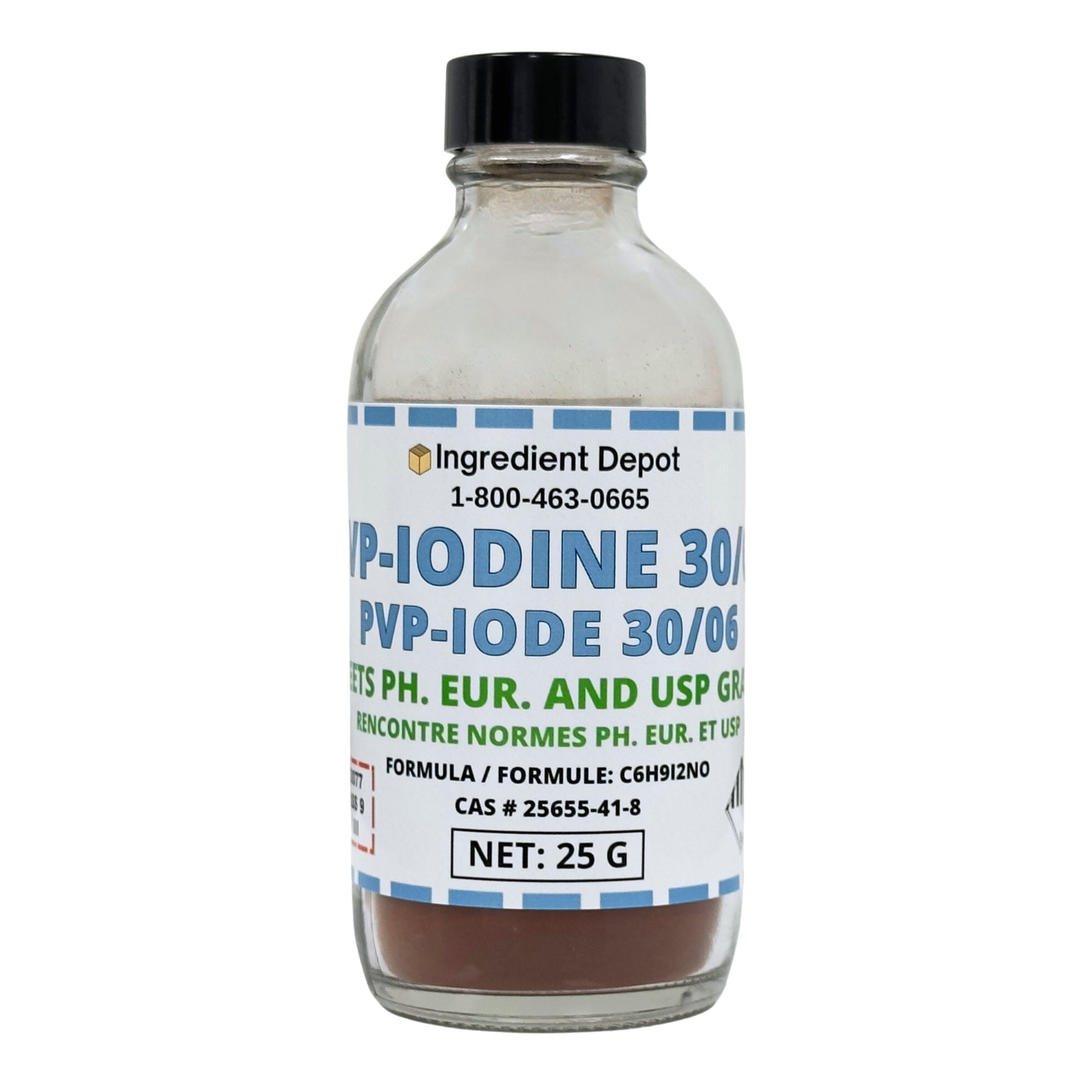 PVP-Iodine 30/06 (PVP-I, Povidone-Iodine) 25g