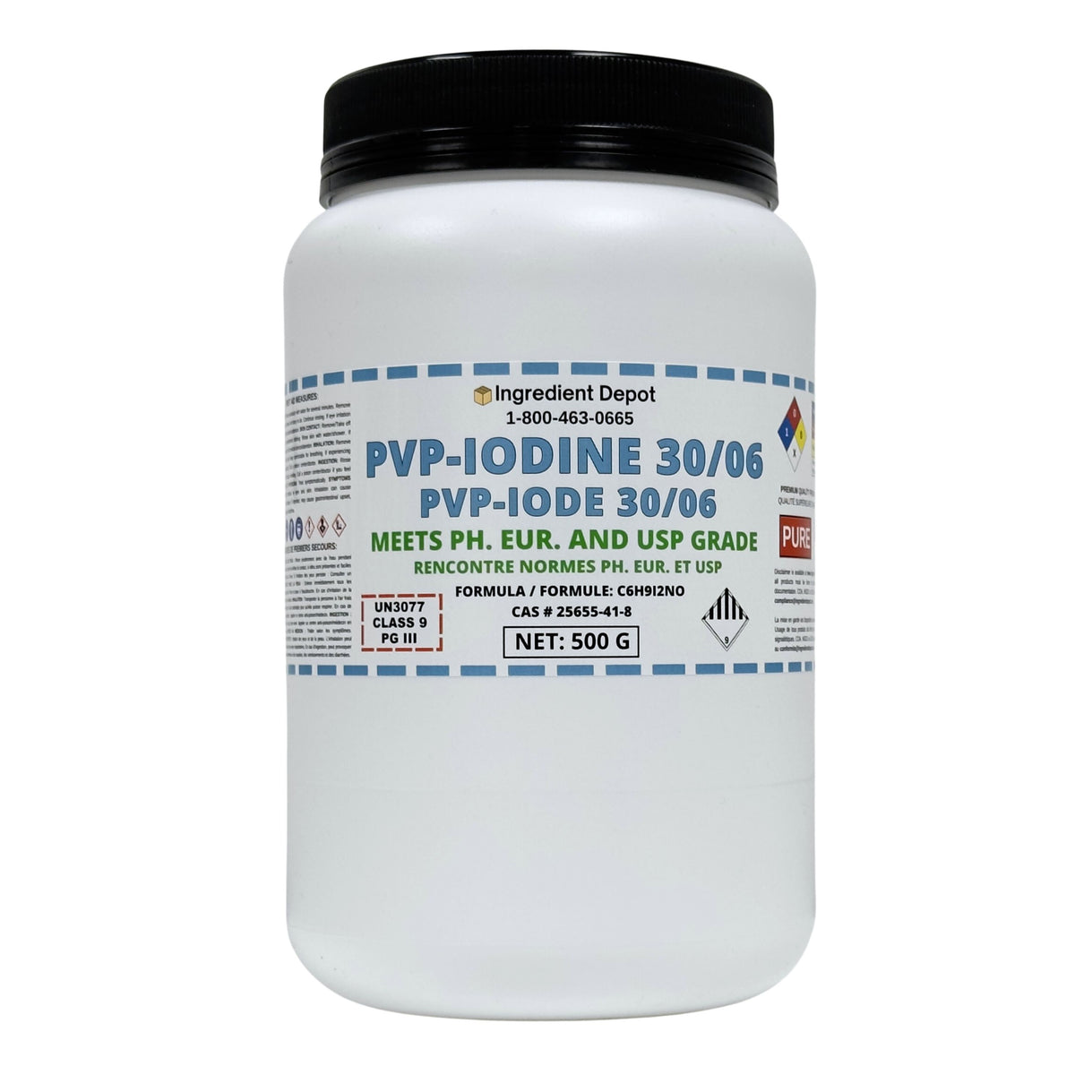 PVP-Iodine 30/06 (PVP-I, Povidone-Iodine) 500g